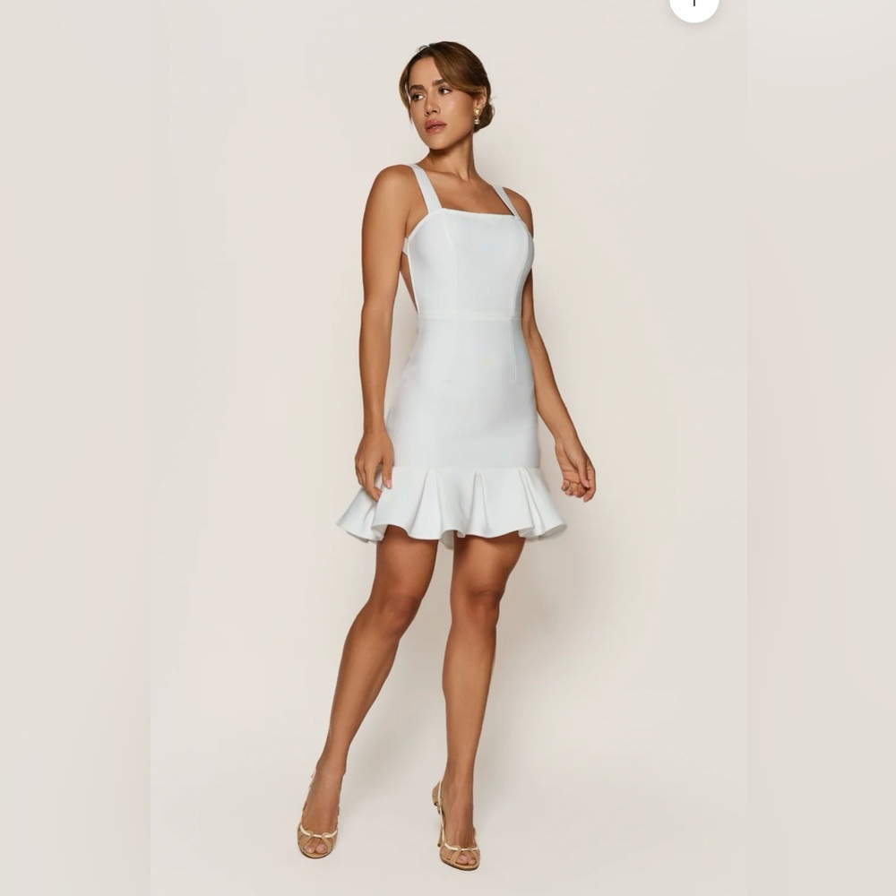 Posh MIA white Larissa Dress size S